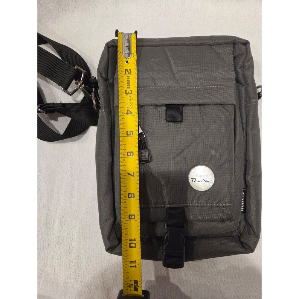 Canon PowerShot PSC 1 Camera Bag Dark Gray Crossbody Shoulder Side Pack Strap - Picture 5 of 7